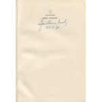 PARANDOWSKI Jan - Pisma wybrane [1955] [AUTOGRAPH].