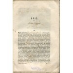 Biblioteka Warszawska. Notebook CLXIV of August 1854 [German Spisz].