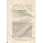 Biblioteka Warszawska. Notebook CLXIV of August 1854 [German Spisz].