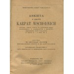ORŁOWICZ Mieczysław, LENARTOWICZ Stanisław [opr.] - Survey of the Eastern Carpathians 1931. [1932]