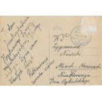 [Postkarte] GRAMATYKA-OSTROWSKA Anna - Anioł z pisanka [1943].