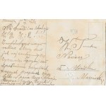 [Postcard] With best wishes for the New Year 1930. podkowa