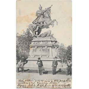 [carte postale] Lviv. Monument Sobieski