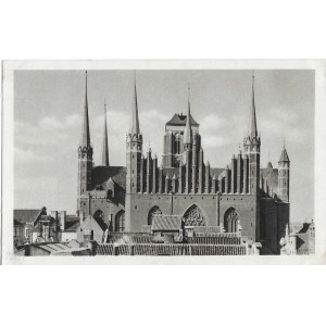 [Postkarte] Danzig (Danzig). St. Marien Basilika (St. Marien)