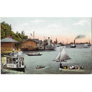 [Postcard] Kyiv. Quay