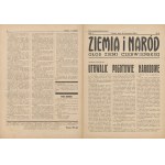 Terra e nazione. Voce del Paese di Czerwien. 10 numeri dal 1939