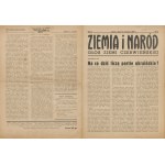 Terra e nazione. Voce del Paese di Czerwien. 10 numeri dal 1939