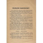 [ONR] PIASECKI Bolesław - National Breakthrough. Principles of the national-radical program [1938].