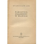 LEM Stanislaw - Memoirs Found in a Bathtub [first edition 1961] [ill. Daniel Frost].