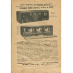 C.E.R. Central Electro-Radiotechniczna di Varsavia. Catalogo del dipartimento tecnico radiofonico