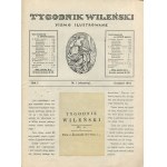 Tygodnik Wileński. Numeri 1, 5, 8, 9, 11-12 e 13 del 1910-1911 [illustrati da Ferdynand Ruszczyc].