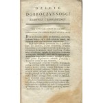 Storia della carità nazionale ed estera con notizie che servono a migliorarla. Numero 1 del 1823 [Vilnius].