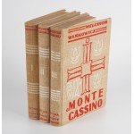 WAŃKOWICZ Melchior - Battle for Monte Cassino [first edition Rome 1945-1947] [artwork by Stanislaw Gliwa, Zygmunt Haar].