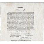 Proclamation of the Houses of Parliament. June 21, 1831. [November Uprising].