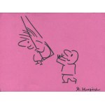 [graphic] MROŻEK Stanislaw - Satirical drawing