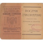 Zakopane yearbook covering a succinct and accurate guide to Zakopane. Year II [Cracow 1908].