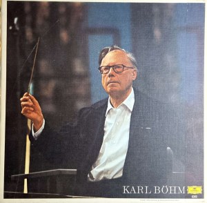 Franz Schubert, 8 symphonies, conducted by Karl Bohm, performed by the Berlin Philharmonic, Deutsche Grammophon (5 x vinyl)
