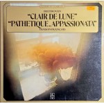 Ludwig van Beethoven, Sonatas pathetique, moonlight, appassionata, performed by Samson Francois (vinyl).