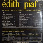 Edith Piaf, De Bravo Pour Le Clown ... / À J