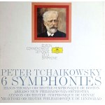 Peter Tchaikovsky, 6 symphonies, conducted by Abbaddo, Atzmon, Mravinsky, Tilson Thomas, Deutsche Grammophon (6 x vinyl)