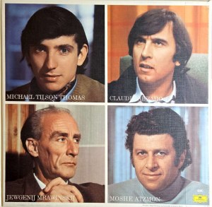 Piotr Czajkowski, 6 symfonii, dyr. Abbaddo, Atzmon, Mravinsky, Tilson Thomas, Deutsche Grammophon (6 x winyl)