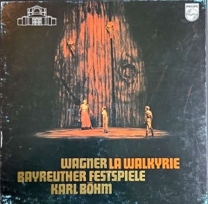 Richard Wagner, Valkyrie, conducted by Karl Bohm, live from the Bayreuth Festival, 1962 (4 x vinyl)
