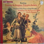 Joaquín Rodrigo, Concierto de Aranjuez / Concierto Andaluz, conducted by Neville Marriner (vinyl)