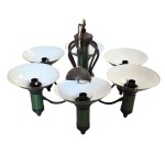 6-arm vintage chandelier