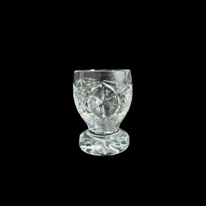 Set of vintage PLR crystal glasses (10 pcs.)