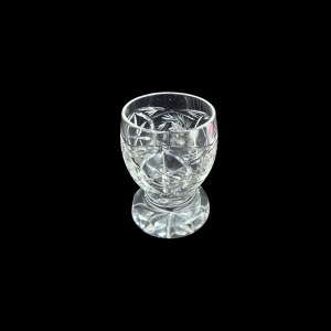 Set of vintage PLR crystal glasses (10 pcs.)