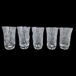 Crystal vintage PRL literati (5 pcs.)
