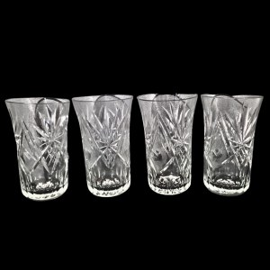 Crystal vintage PRL literati (4 pcs.)