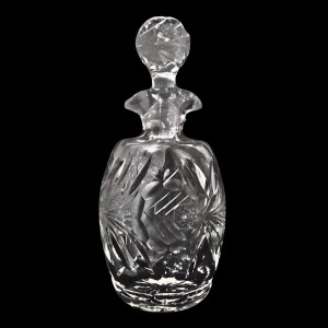 Crystal vintage PRL decanter
