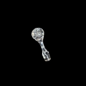 Crystal tall vintage PRL decanter