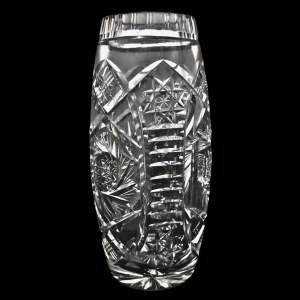 Crystal vintage communist vase