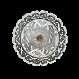 Crystal vintage communist vase