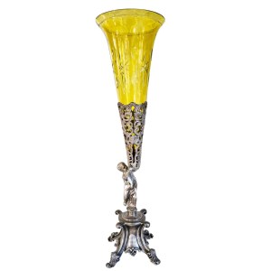 Crystal vase