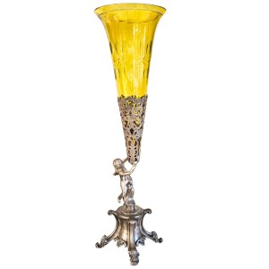 Crystal vase