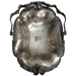 Posrebrzana tacka / koszyczek do chleba, Forbes silver Co., Anglia XIX/XX w.
