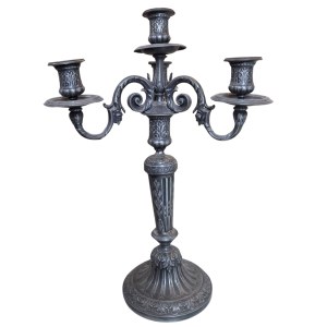 Four-branched candle holder