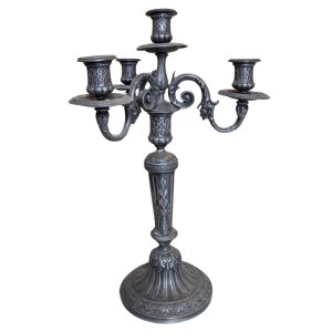 Four-branched candle holder