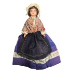 Vintage collector doll, France