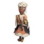 Vintage collector doll, Morocco, 1970s.