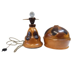 Art Déco mushroom lamp, Carlos Zipperer (?)