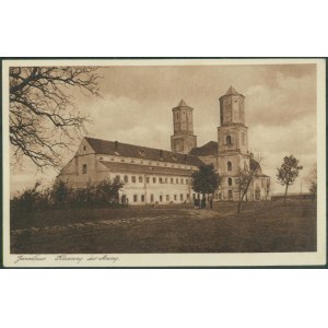 12 JAROSŁAW - St. Anne's barracks, RUCH Publishing House, sepia st., ca. 1920,