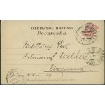 WARSAW - Central Chemical Laboratory, "DELICIA" rice powder, lith. col., ca. 1900