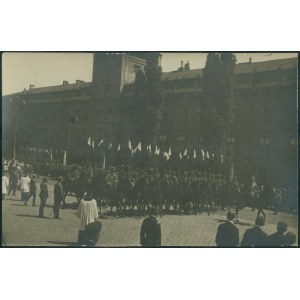 11 WARSAW - Corpus Christi Day in Warsaw 1919, photo cb,