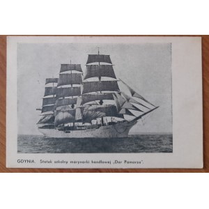 Gdynia.Ausbildungsschiff der Handelsmarine Dar Pomorza