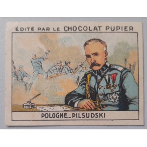 Reklamné vložky na cigarety - Pilsudski