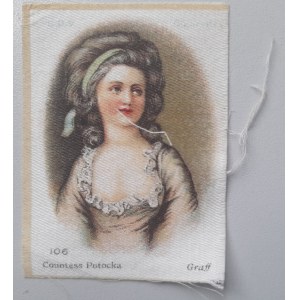 Reklamné vložky na cigarety - Constance Potocka č. 106.